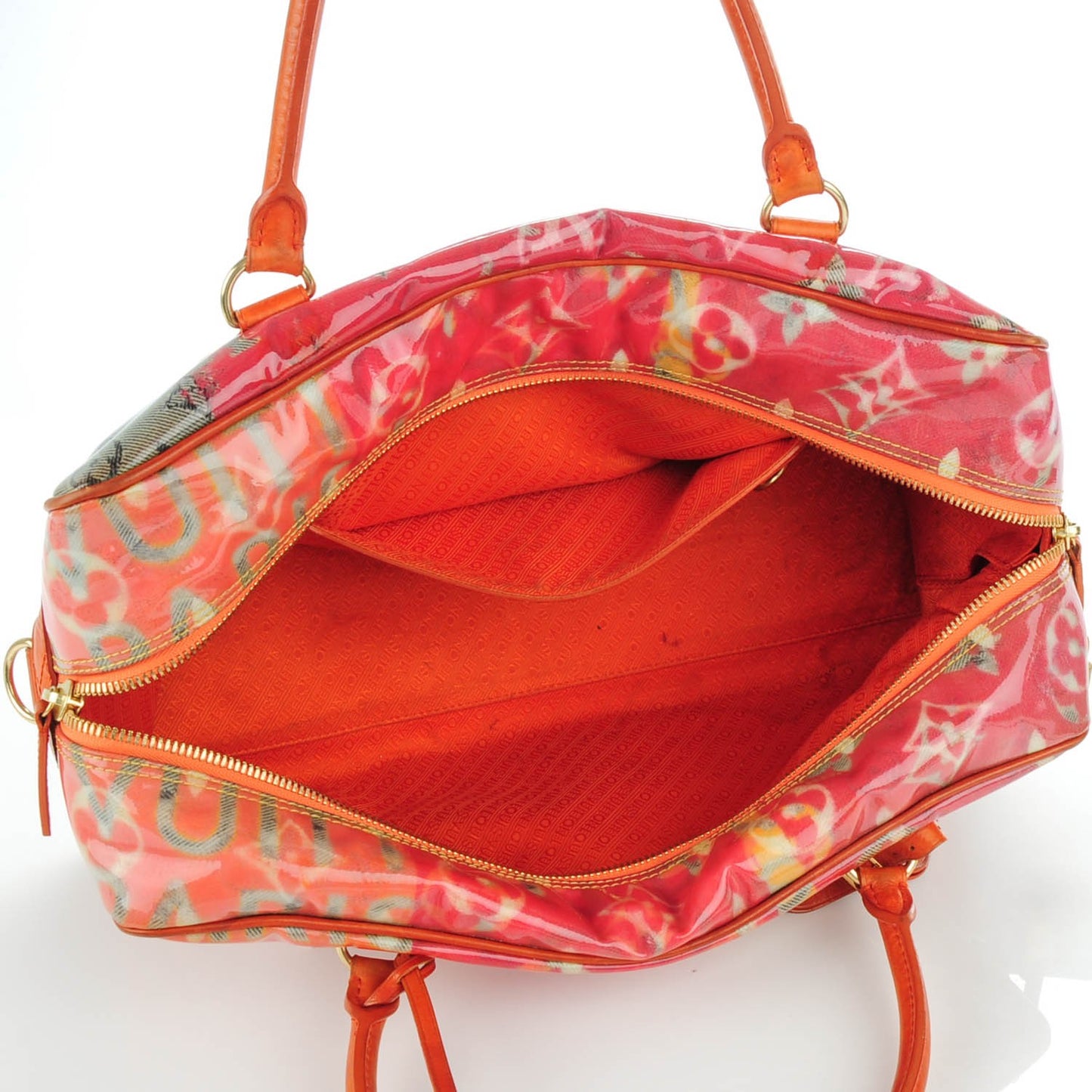 Monogram Pulp Defile Weekender PM Rose