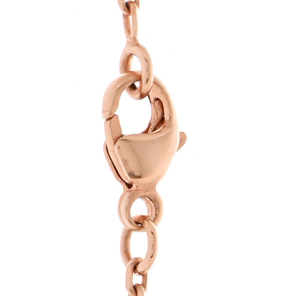 Hermes Lacquered Rose Gold Pop H Pendant Necklace Rose Dragee 5 of 7