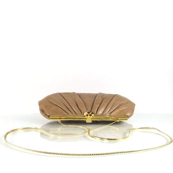 Judith Leiber Karung Snakeskin Evening Bag 4 of 7