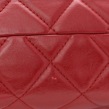 Chanel Calfskin Quilted In the Business North South Tote Red 13 of 13