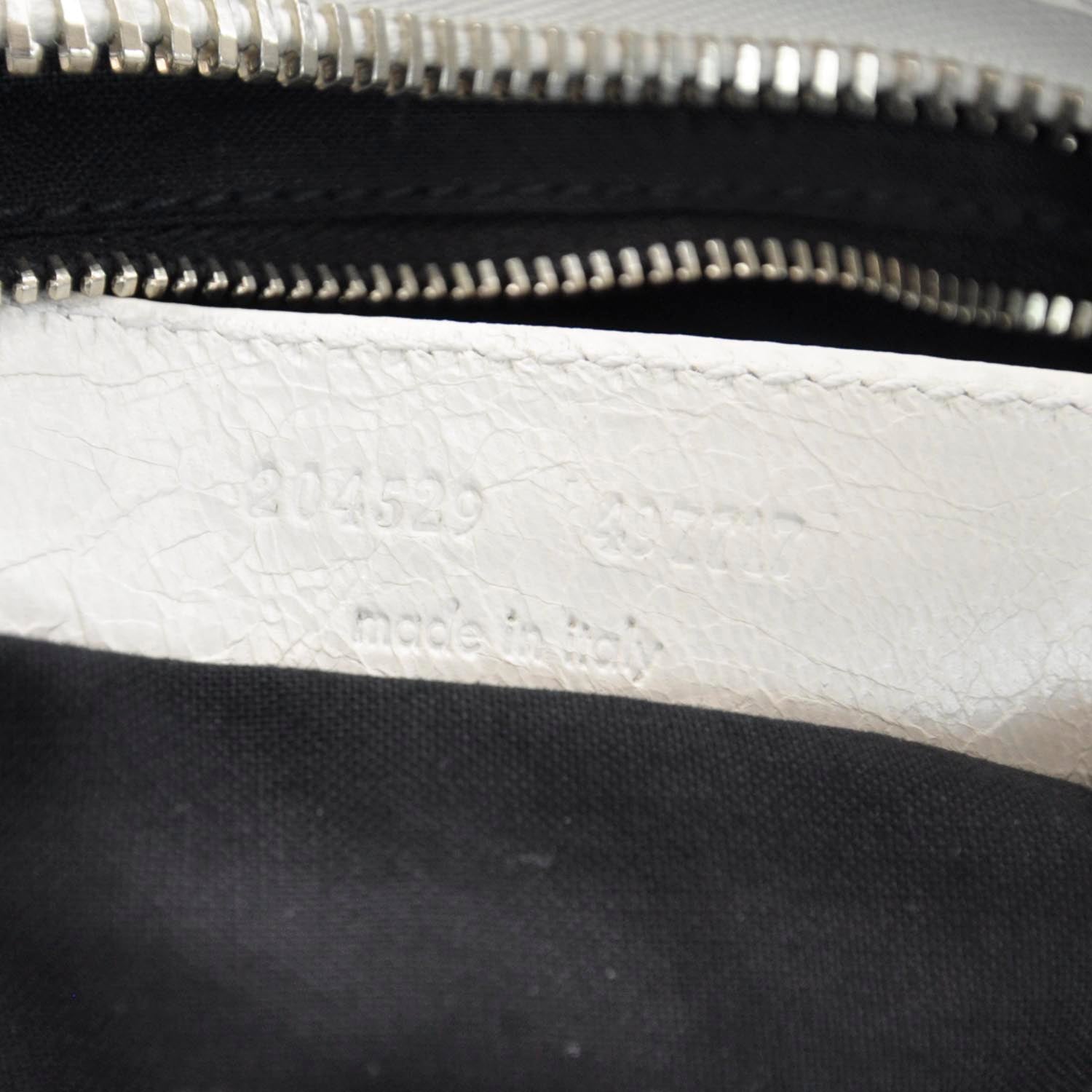 Balenciaga Agneau Giant Brogues Hardware City White 9 of 9