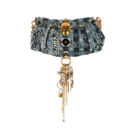 Louis Vuitton Denim Raye Judy Blame Mini Pleaty 1 of 8