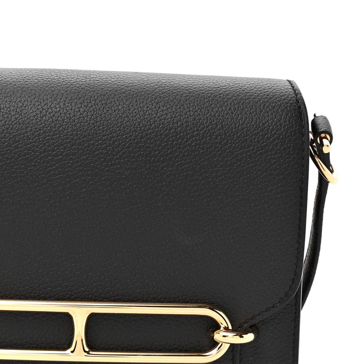 Hermes Evergrain Mini Sac Roulis Black 7 of 10