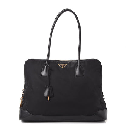 Prada Tessuto Nylon Shoulder Bag Nero Black 1 of 22