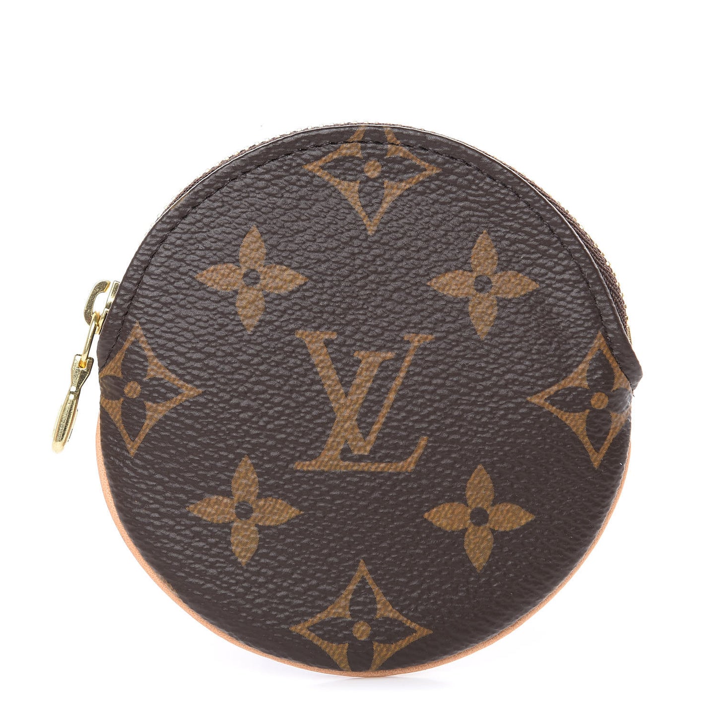 Monogram Round Coin Purse