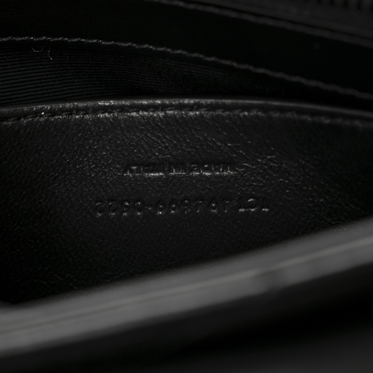 Saint Laurent Calfskin Y Quilted Monogram Monochrome Small Loulou Chain Satchel Black 7 of 10