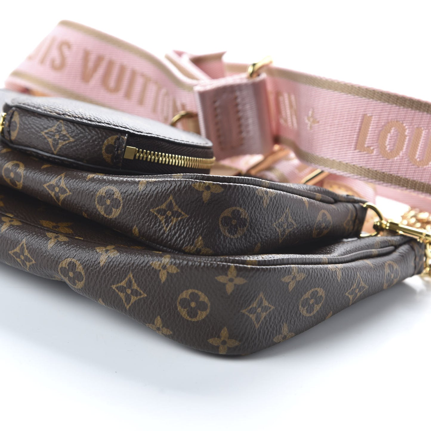 Monogram Multi Pochette Accessories Rose Clair