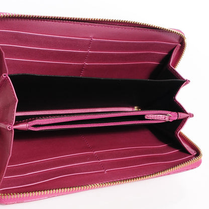 Gucci Metallic Soft Guccissima Heart Zip Around Wallet Fresia Rose 16 of 18