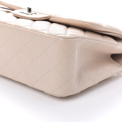 Chanel Caviar Quilted Jumbo Double Flap Light Pink 7 of 10