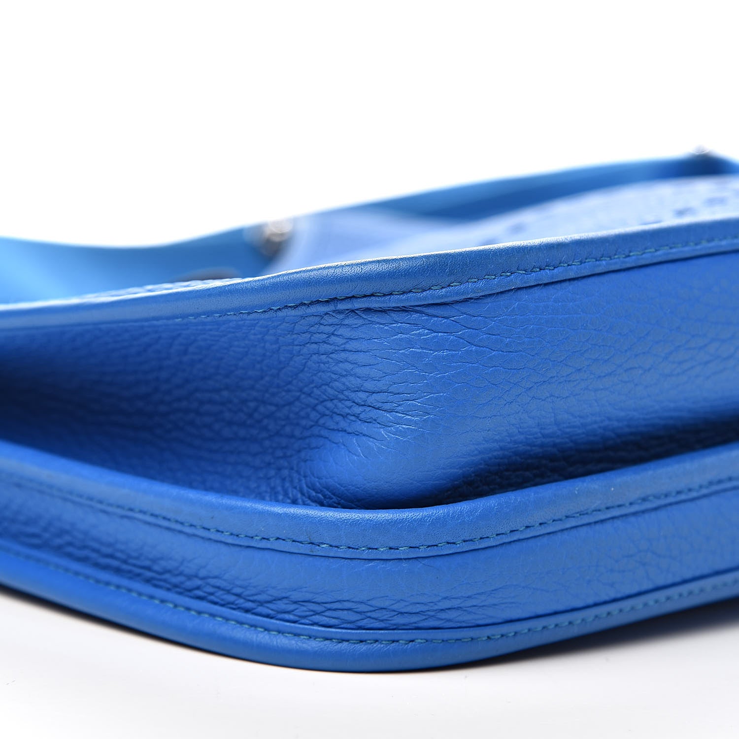 Hermes Taurillon Clemence Evelyne III PM Bleu Hydra 13 of 16