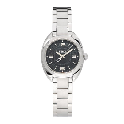Fendi Stainless Steel 27mm Momento Quartz Watch Black 1 of 5