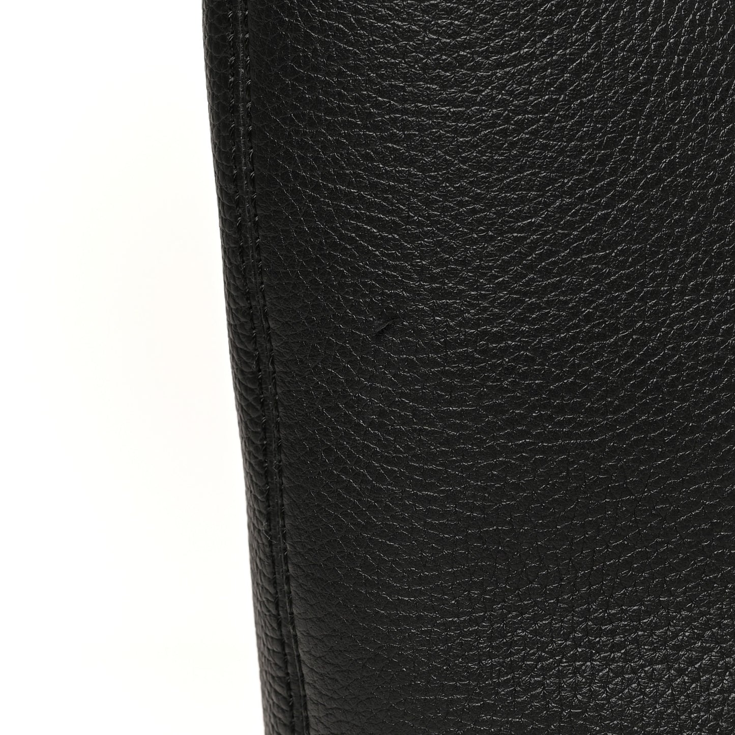 Calfskin Logo Embossed Medium Ardwell Tote Black