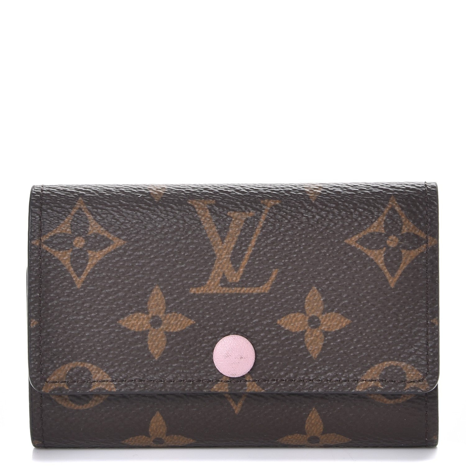 Louis Vuitton Monogram Multicles 6 Key Holder Rose Ballerine 1 of 9