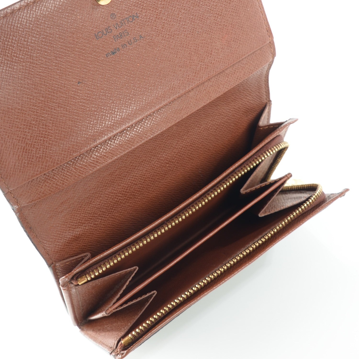 Louis Vuitton Monogram Porte-Monnaie Tresor Wallet 7 of 7