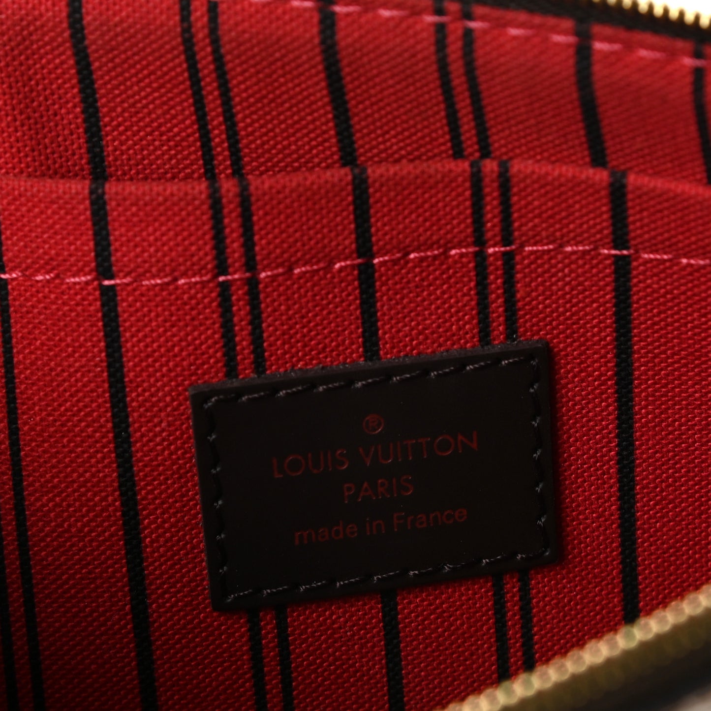 Damier Ebene Neverfull MM GM Pochette