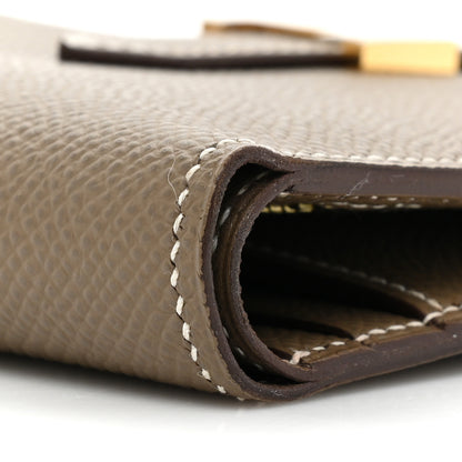 Hermes Epsom Bearn Compact Wallet Etoupe 10 of 11