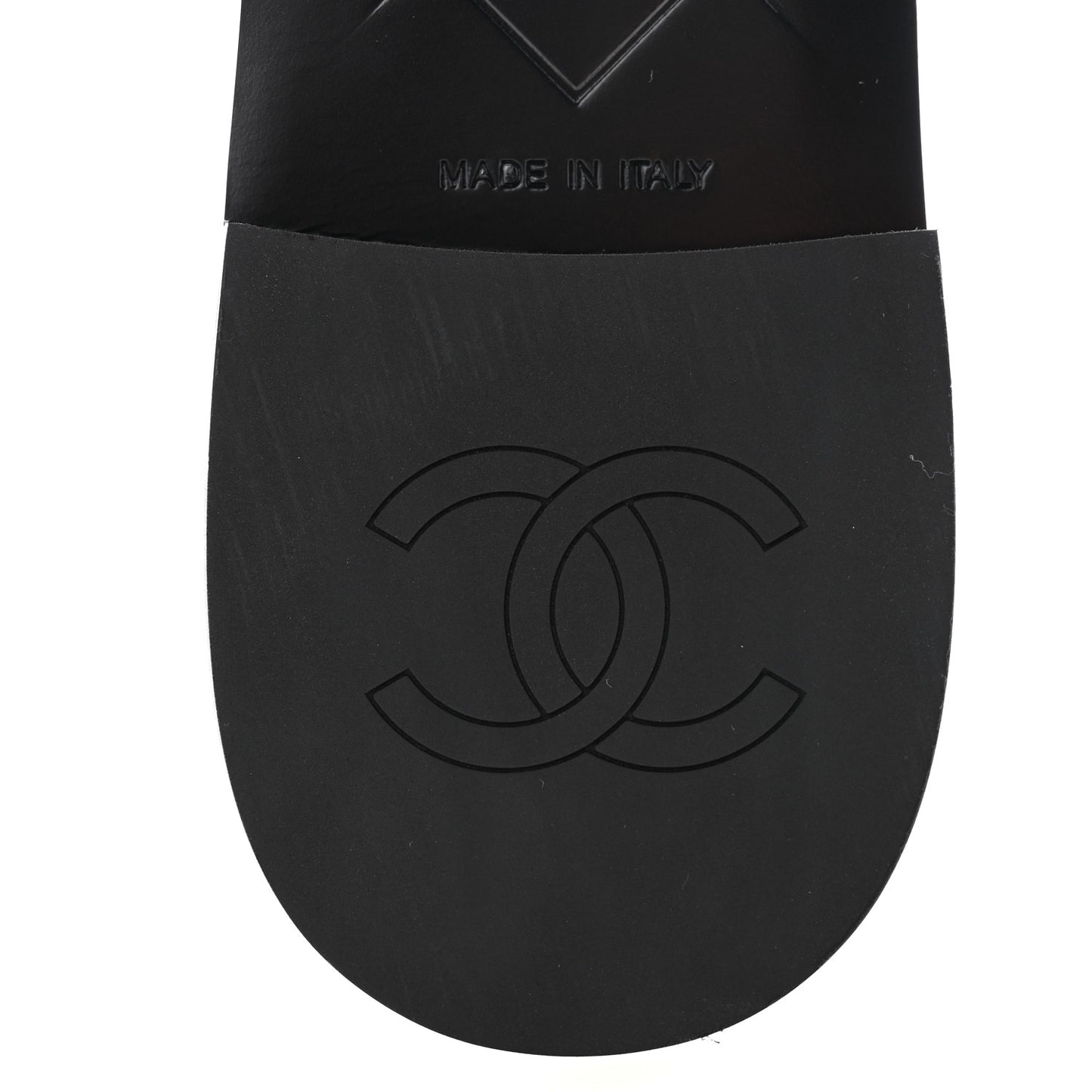 Lambskin Quilted Turnlock Flat Mules 36 Black
