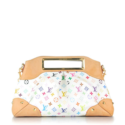 Louis Vuitton Monogram Multicolor Judy GM White 1 of 10