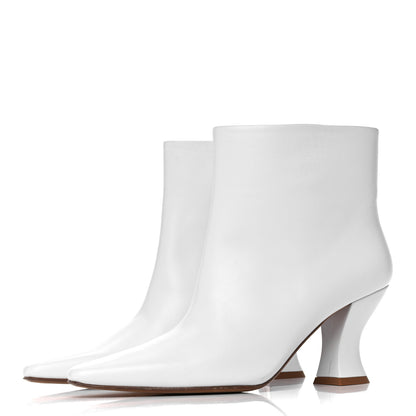 Bottega Veneta Calfskin Cloud Ankle Boots 39 White 3 of 6
