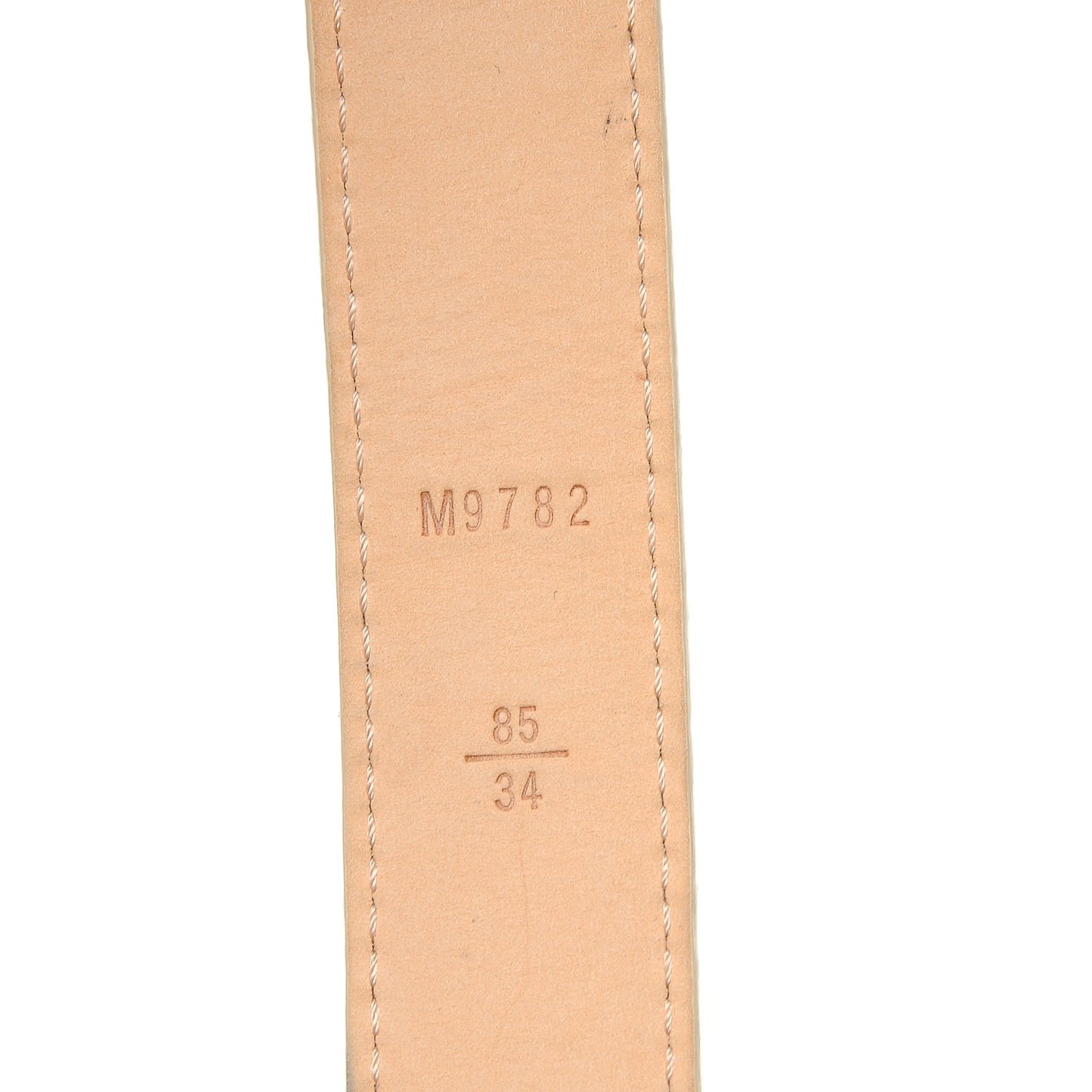 Damier Azur 25mm Belt 85 34