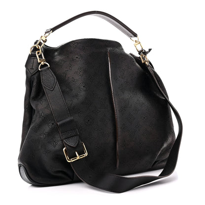Louis Vuitton Mahina Selene MM Black 4 of 10