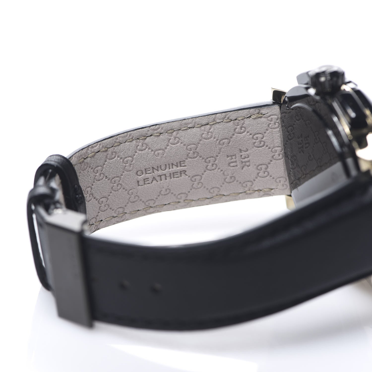 Gucci PVD Stainless Steel Calfskin 44mm G-Chrono Quartz Watch Black 5 of 6