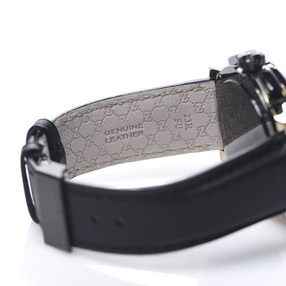 Gucci PVD Stainless Steel Calfskin 44mm G-Chrono Quartz Watch Black 5 of 6