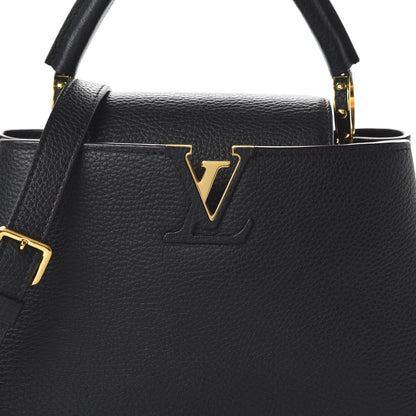 Louis Vuitton Taurillon Capucines BB Black 9 of 9