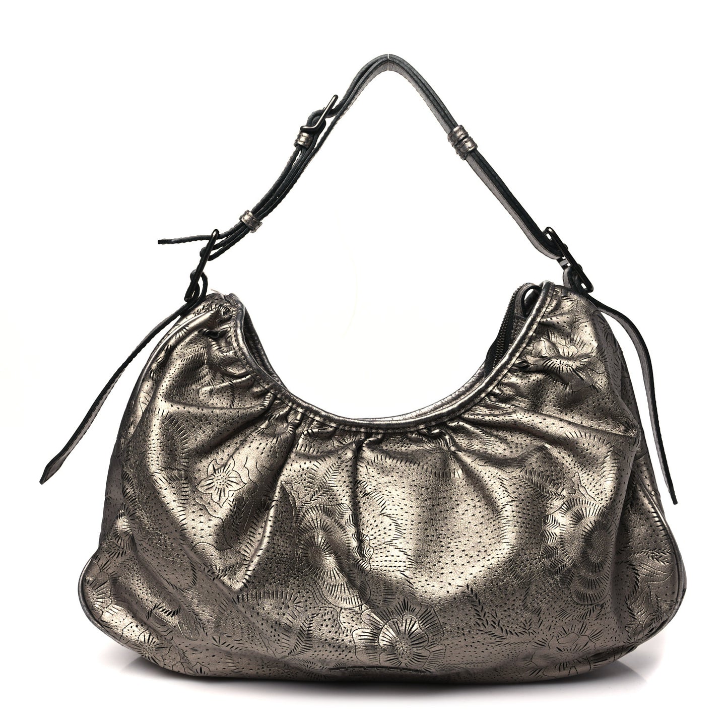 Lace Leather Avondale Hobo Metallic