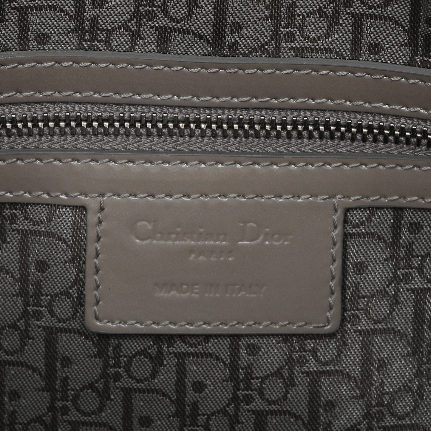 Patent Cannage Large Lady Dior Beige