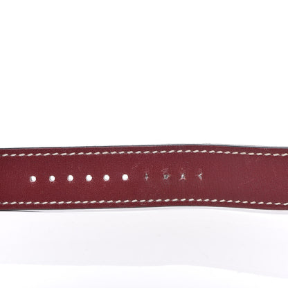 Hermes Stainless Steel Chamonix 29mm Cape Cod Double Tour Quartz Watch Rouge H 8 of 10