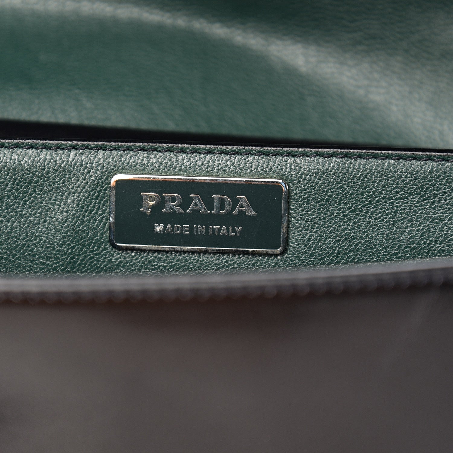 Prada Vitello Sound Shoulder Bag Black 5 of 8
