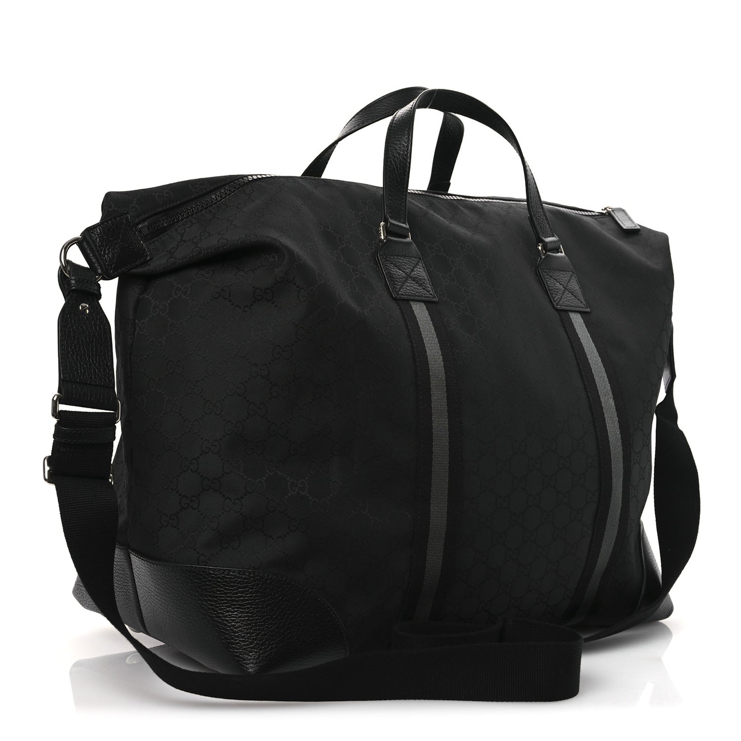 Nylon Monogram XL Duffle Bag Black