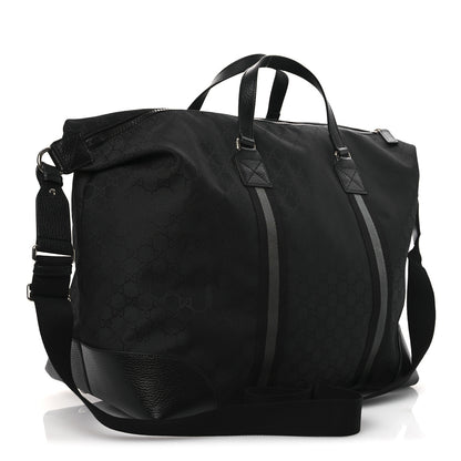 Gucci Nylon Monogram XL Duffle Bag Black 3 of 10
