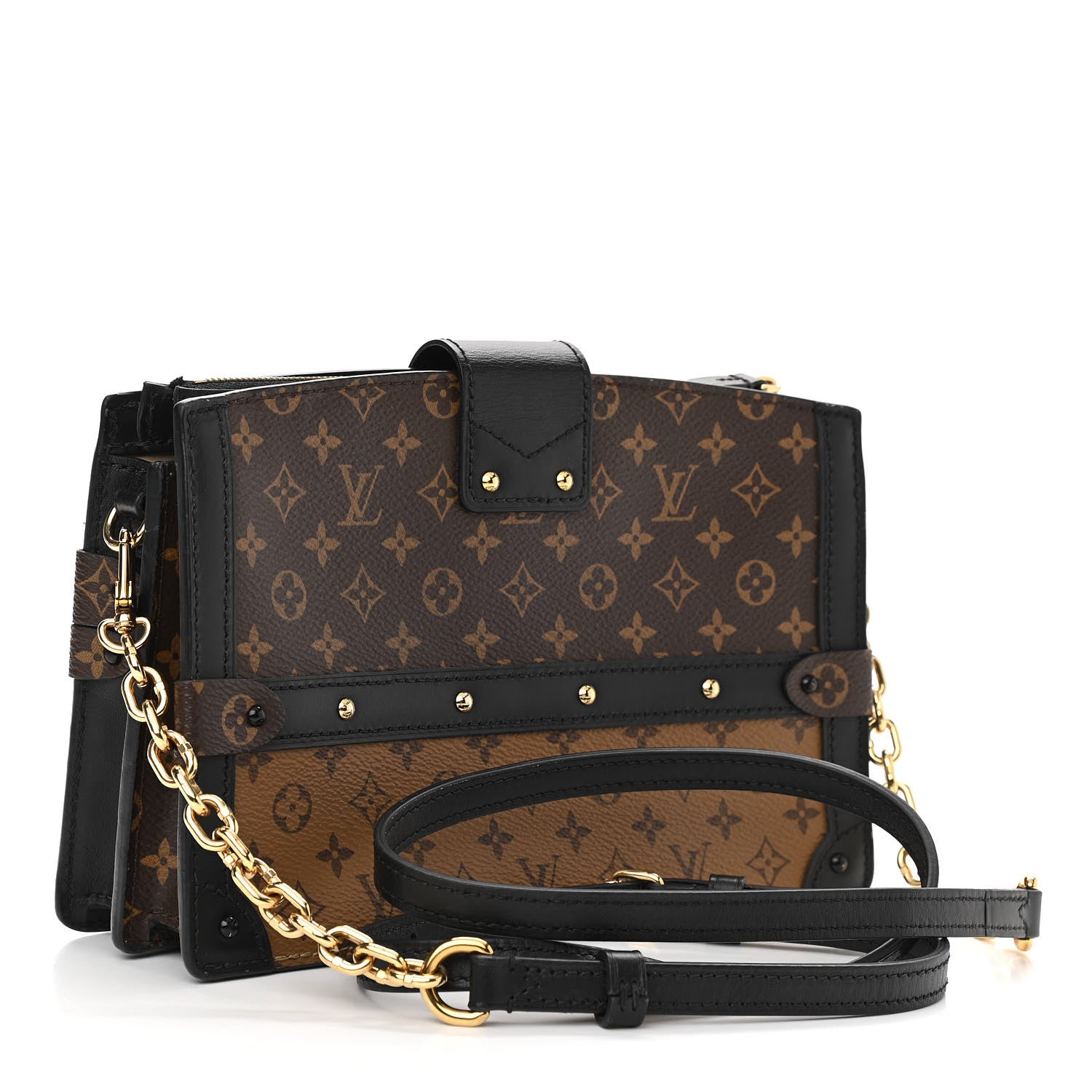 Louis Vuitton Reverse Monogram Trunk Clutch 3 of 9