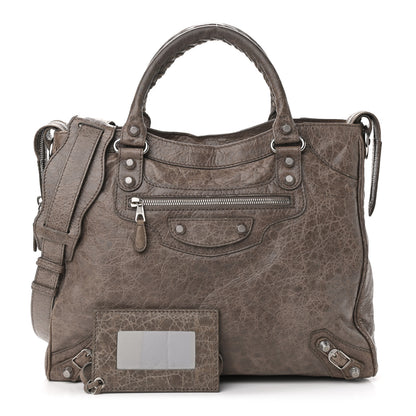Balenciaga Agneau Giant 12 Silver Hardware Velo Gris Poivre 1 of 12