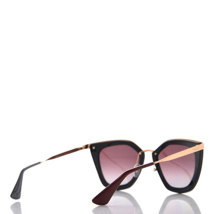Prada Polarized Cinema Sunglasses SPR 53S Black 4 of 6