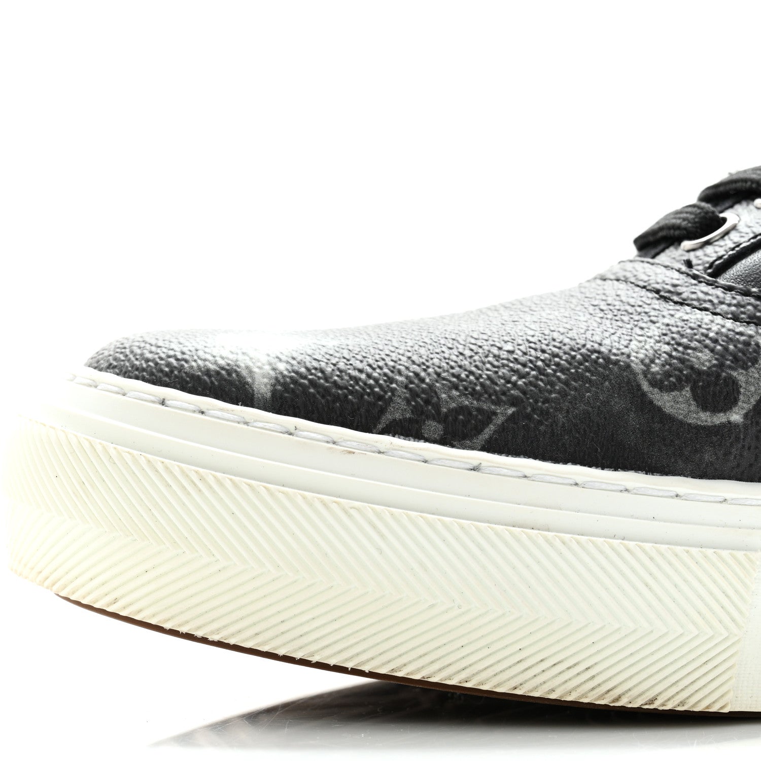 Louis Vuitton Monogram Galaxy Sneakers 7.5 Black 9 of 10