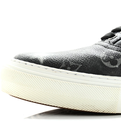 Louis Vuitton Monogram Galaxy Sneakers 7.5 Black 9 of 10