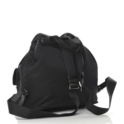 Prada Re-Nylon Saffiano Medium Backpack Black 4 of 14
