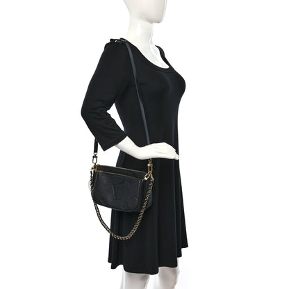 Louis Vuitton Empreinte Monogram Giant Multi Pochette Accessories Black 2 of 13