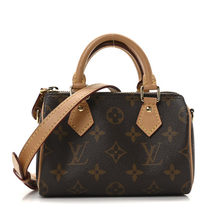 Louis Vuitton Monogram Nano Speedy Bandouliere 1 of 10