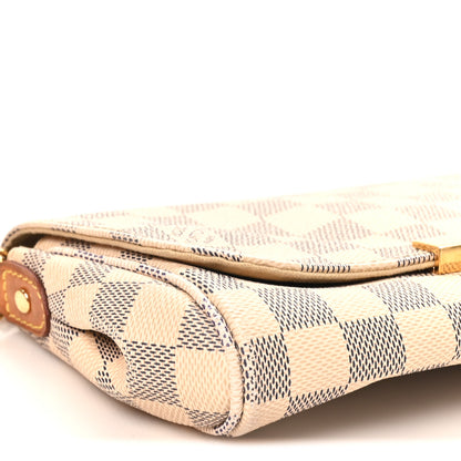 Louis Vuitton Damier Azur Favorite MM 8 of 9