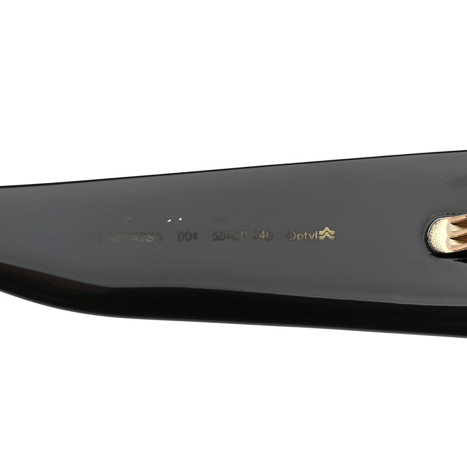 Gucci Acetate Square Frame Sunglasses GG0142SA Black 5 of 8
