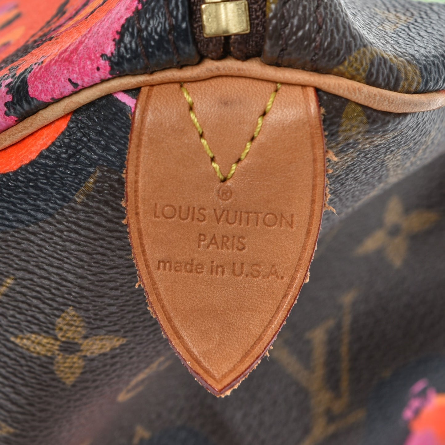 Monogram Roses Speedy 30