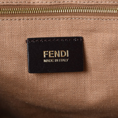 Fendi Pequin Cuoio Vegetale Large Hobo Tobacco Vacchetta Cuoio 6 of 7