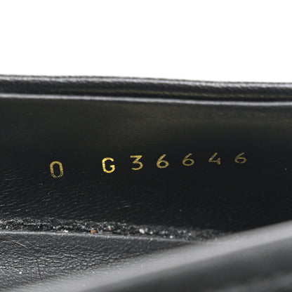 Chanel Lambskin Quilted CC Turnlock Loafers 39 Black 8 of 8