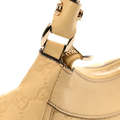 Gucci Guccissima Small D Gold Ring Shoulder Bag Yellow 12 of 14