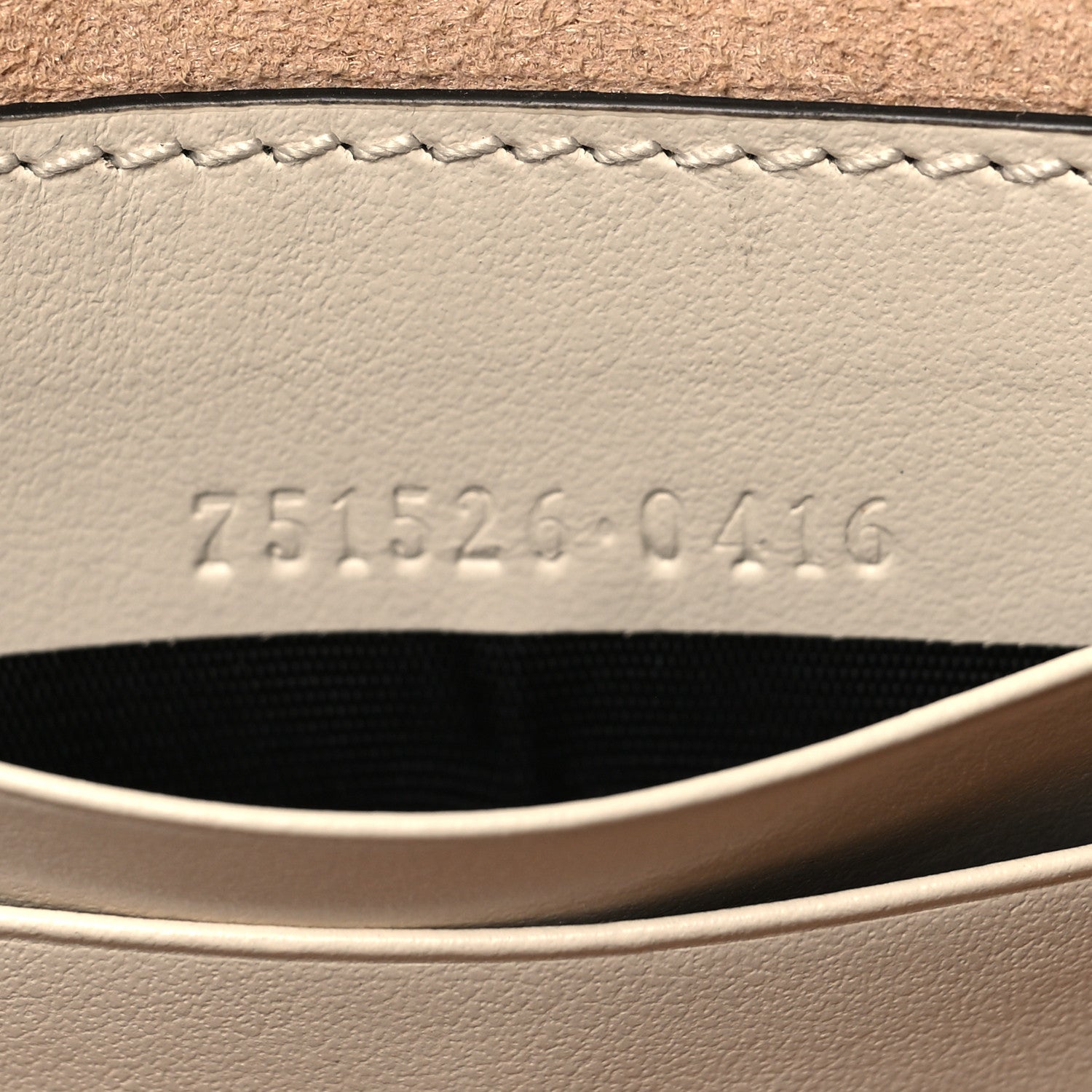 Gucci Calfskin Matelasse Mini GG Marmont Shoulder Bag With Card Holder White Black 8 of 11