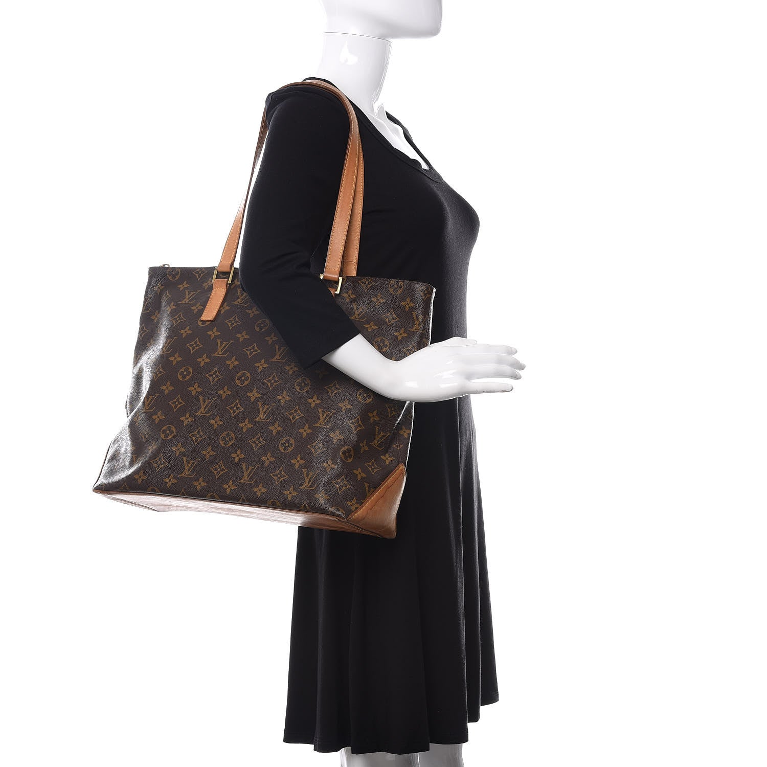 Louis Vuitton Monogram Cabas Mezzo 2 of 9